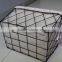 handmade wire mesh kitchen storage baskets stainless steel wire mesh baskets with fabric liner