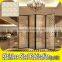  Customed 304 Stainless Steel Decorative Foldable Partition Wall