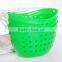 Wholesale Stock Colorful 360 Degree Rotatable Plastic Bathroom Kitchen Hanging Storage Baskets