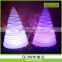Blinking light with artistic christmas snowman, Snowing Christmas Snowman Family with umbrella base with LED lights and tree