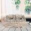 Custom size wicker laundry basket