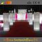 Flashing Plastic PE RGB Color Changing Led Pillar/Led Pillar Light/Wedding Flowers Pillars