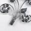 flower vintage metal wall clock GZH110 home accessories