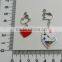 Popular Poker Ear Ring, Fashion Design Ear Ring With Poker Pendants, Wholesale Popular Poker Ear Ring