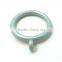 Plastic White Curtain Pole Rod Ring, 26mm & 34mm Internal Diameter