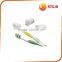 Hot sale set of 3 pcs carriable PP toothbrush cover