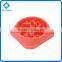 Factory Sale Plastic Slow Feed Dog Bowl Travel Dog Food Bowl