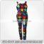 Cheaper Sublimation Printed Women Summer Jumpsuits/Overalls