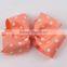 Polka Dot Classic Oversized Alligator Clip Hair Bow