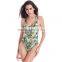 China Stylish High Cut One Piece Swimsuit Women Girl Bikini