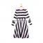 Maxnegio digital full printed maxi long sleeve women casual dress