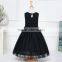 MGOO Elegant Brand Design Black Cat Dress For Girl Party Infant Tutu Dress Princess Vestidos 0431