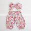 Baby Leggings Wholesale Boutique Children Summer Pants Floral Cotton Baby Girl Short Hot Pants