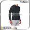 moisture wicking high quality gym wear for men designer polyester spandex fitness shirts