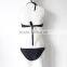 black fashion women swimwear