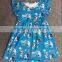 Low Price Elegant Patterns Beautiful flaky print Girl Dress Names With Pictures
