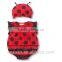 Wholesale 100% cotton baby clothes soft stylish baby winter romper set baby