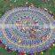 alson drop shipping Indian Mandala Round Roundie Beach Throw Tapestry Hippy Boho Gypsy Cotton Tablecloth Beach Towel