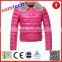 customized wholesale warn women fashion down jacket for winter wear factory