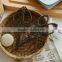 Golden Hollow Pattern Knitting Sewing Thread Scissor Vintage Fancy Scissors