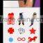 Mini Adult Flash Temporary Tattoo OEM Metal Tattoos Sticker Fashion Tattoo