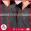 Popular melange yarn grey coral fleece solid zipper bathrobe
