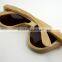 custom high quality oak wood sunglasses natural wooden sunglasses bamboo colorful lenses sunglasses lz2901b
