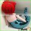 low price stuff plush mermaid with blue sequin fabric tail