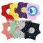 B22604A Baby round Flower cotton slobber towel Baby Bib