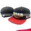 2017 New hot wholesale cotton twill fabric custome embroidered cool logo flat snapback caps and hats