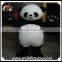 Hola panda mascot costume, plush cartoon cosplay costume