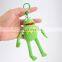 Wholesale Big Eye Plush Stuffed Frog Animal Toy With Long Legs Plush Backpack Clip Toys