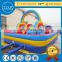 Trade Assurance slide obstacle course inflatable wipeout game made in China