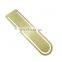 custom zinc alloy gold different shapes bookmarks