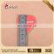 fashion custom heart shape button badge