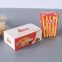Disposable silvery foil sweet packaging paper food delivery box