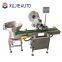 automatic plastic caper top side sticker flat surface labeling machine