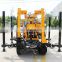 200m crawler mounted hydraulic diesel engine water well drilling rig machine