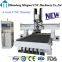 Azerbaijan double heads woodworking cnc router double heads 4 axis cnc router with double rotary device