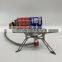 Mini lightweight outdoor hiking backpacking portable camping gas stove,windproof foldable camping burner