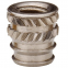 IUC-M2.5 Brass Insert Nut knukles Nuts Insertos Knurling Copper Rivnut Threaded Thru Inserts-Types Knurled Inserti PEM Standard