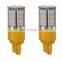 2x No Resistor Amber-Yellow 7440 35SMD T20 LED Bulbs Turn Signal Lights canbus