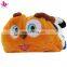 Newset Home Animal Head Plush Baby Blanket/Plush Animal Hooded Kids Blanket/Soft Panda Coral Fleece Hooded Baby Blanket