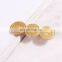 New arrival Trendy Fashion Korea English Letter Hair Clip Metal Gold Color Round Heart Shape Barrettes hair accessories