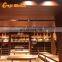70%aluminum metal panel with 30%Solid wood of surface coating decor panels for wall cladding/internal decoration