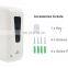 Hospital wall mounted electric UV LED light touchless automatic spray liquid foaming soap alcohol gel hand dispenser sanitizer