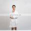 Custom Made Women's Modern long Sleeve Suit medical female white contrast collar nurse uniform dress