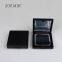 Mini Elegant Black Square Empty Compact Powder Case For Makeup