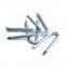 Flat Head Steel U-type Nail Ansi Standard Smooth Shank U Type Nail