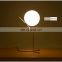 Tonghua Morden 20cm Diameter Modern Milky Glass Shell Table Light Home Decor Reading Lamp in Bedroom